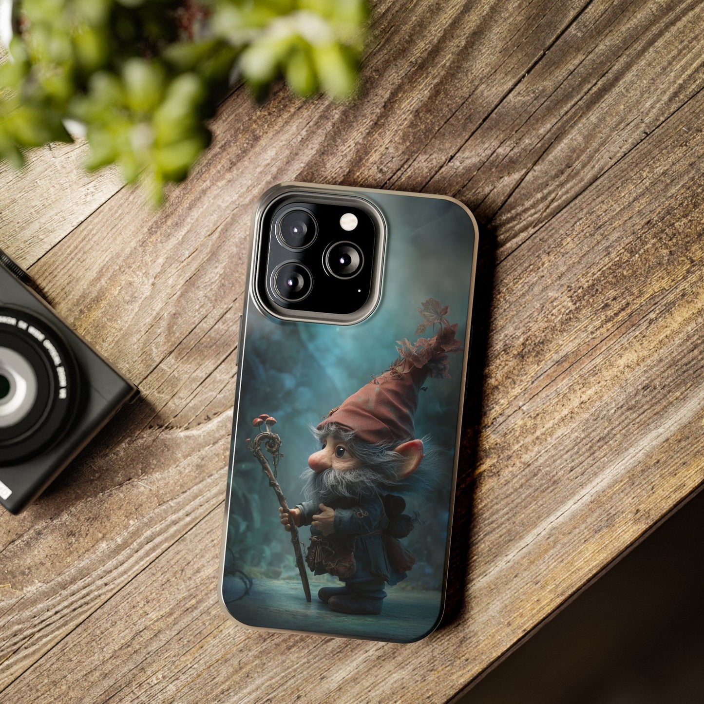 Whimsical Forest Gnome | Fantasy Art Phone Case for Dreamers & Nature Lovers - Tough & Stylish Protection - Artistic Vision