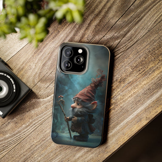 Whimsical Forest Gnome | Fantasy Art Phone Case for Dreamers & Nature Lovers - Tough & Stylish Protection - Artistic Vision