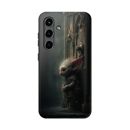 Fantasy Woodland Goblin Tough Phone Case – Lone Gatekeeper Design - Artistic Vision