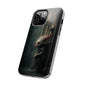 Fantasy Woodland Goblin Tough Phone Case – Lone Gatekeeper Design - Artistic Vision