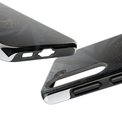 Galactic Drift - Spiral Galaxy Tough Phone Case – Durable Protection for Adventurers