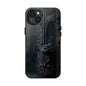 Fantasy Elf Thief Tough Phone Case – Secretive Doorway Design - Artistic Vision