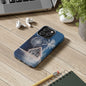 Tropical Beach Wireframe Phone Case – Nautical Island Tough Case - Artistic Vision