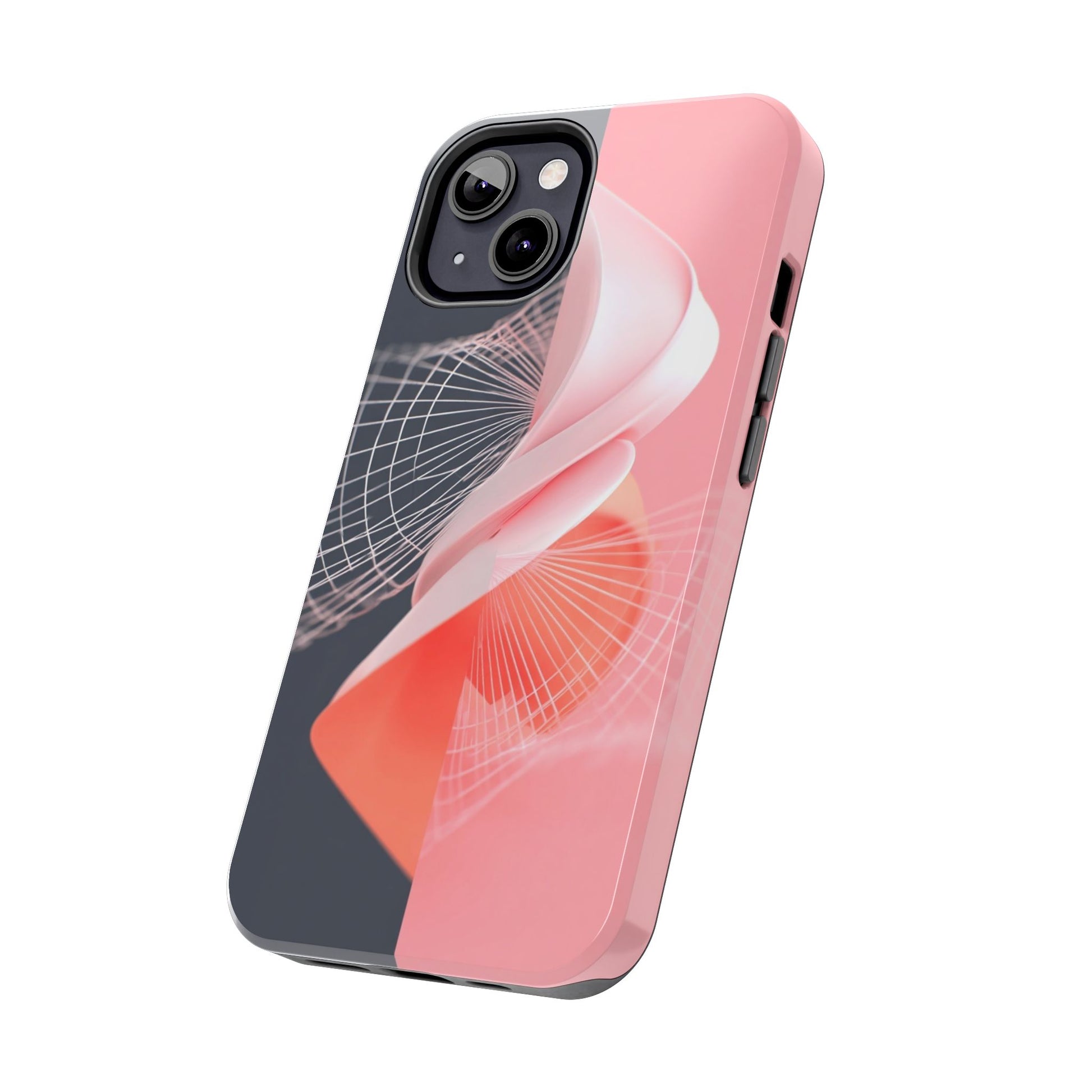 The case features a magical design that evokes the feeling of movement, light, and vibration.