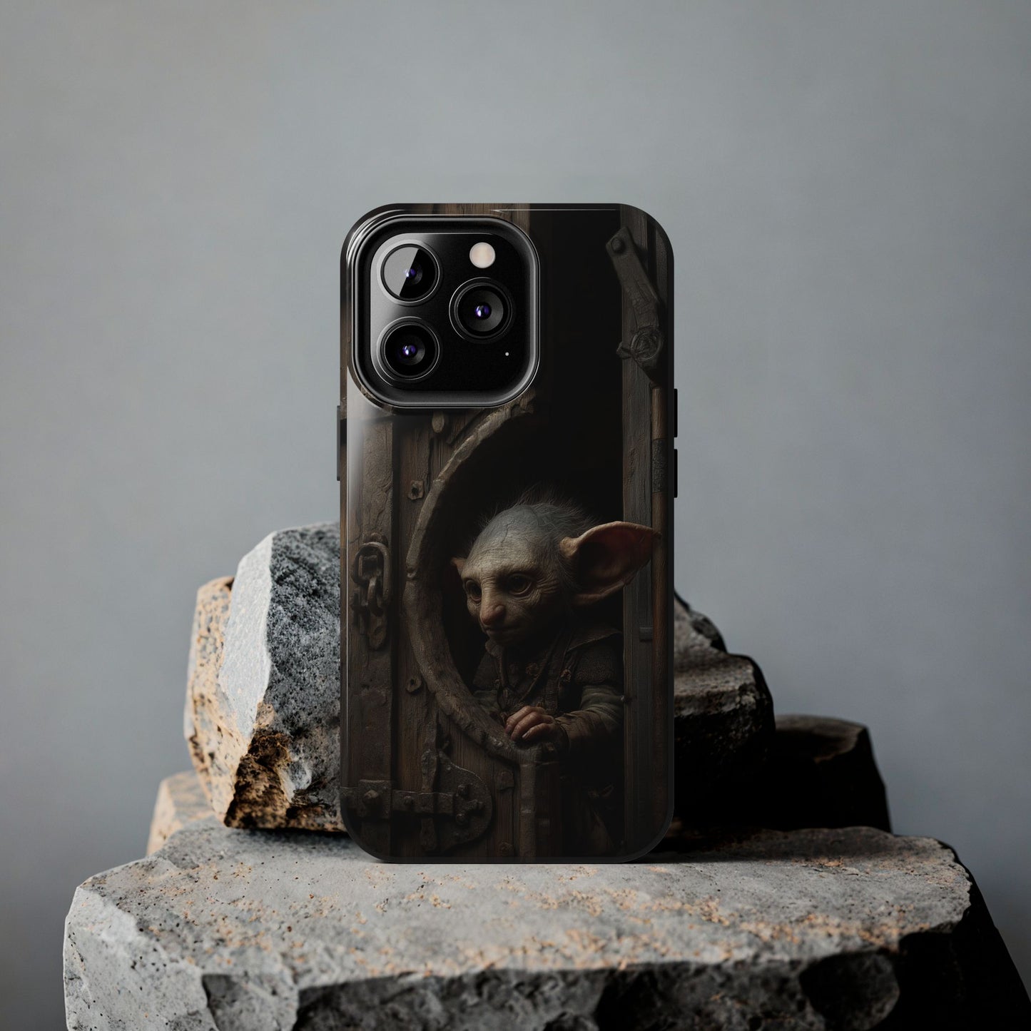 Fantasy Creature Tough Phone Cases - Unique Goblin Design for Protecting Your Device