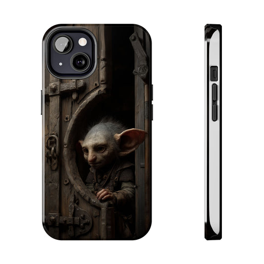 Fantasy Creature Tough Phone Cases - Unique Goblin Design for Protecting Your Device