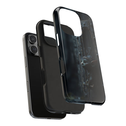 Fantasy Elf Thief Tough Phone Case – Secretive Doorway Design - Artistic Vision