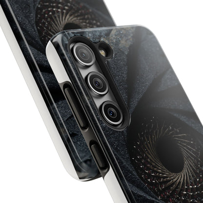 Galactic Drift - Spiral Galaxy Tough Phone Case – Durable Protection for Adventurers
