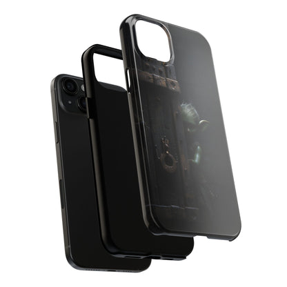 Fantasy Goblin Guard Tough Phone Case – Shadow Gate Design - Artistic Vision