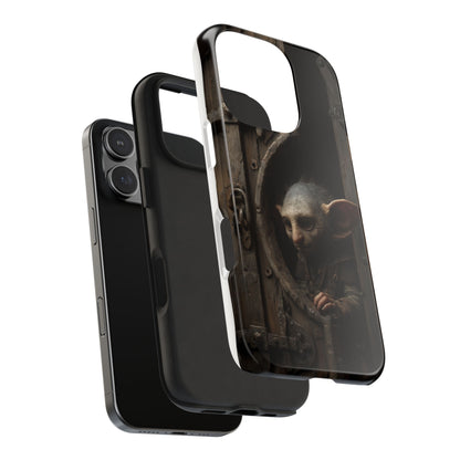 Fantasy Creature Tough Phone Cases - Unique Goblin Design for Protecting Your Device