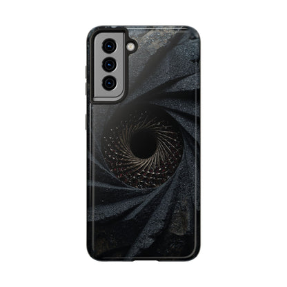 Galactic Drift - Spiral Galaxy Tough Phone Case – Durable Protection for Adventurers
