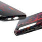 Mystical red and magenta eye phone case design